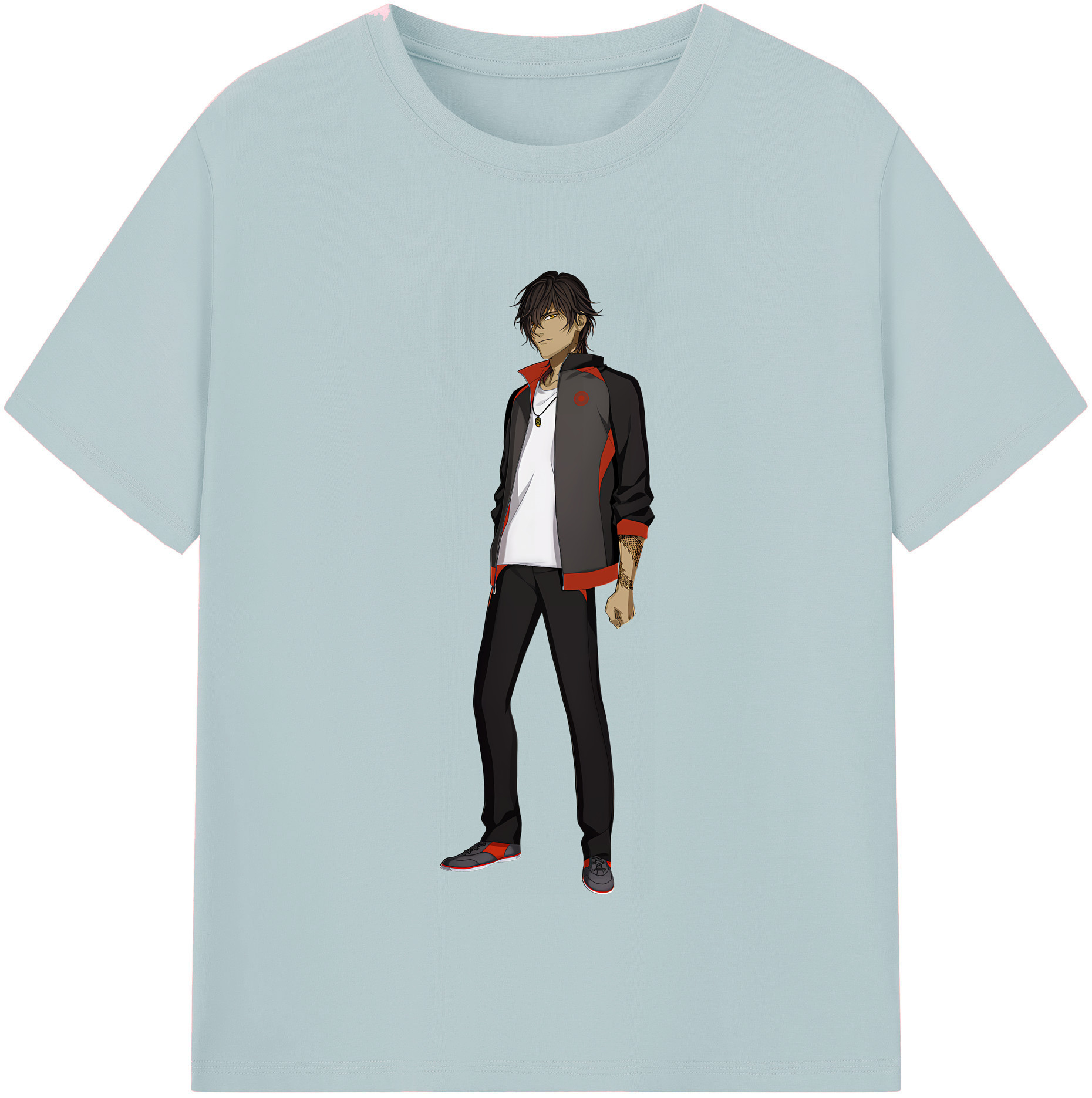 （画像用） 刀剣乱舞 Touken Ranbu 綿100％半袖Tシャツ（フロントプリント）